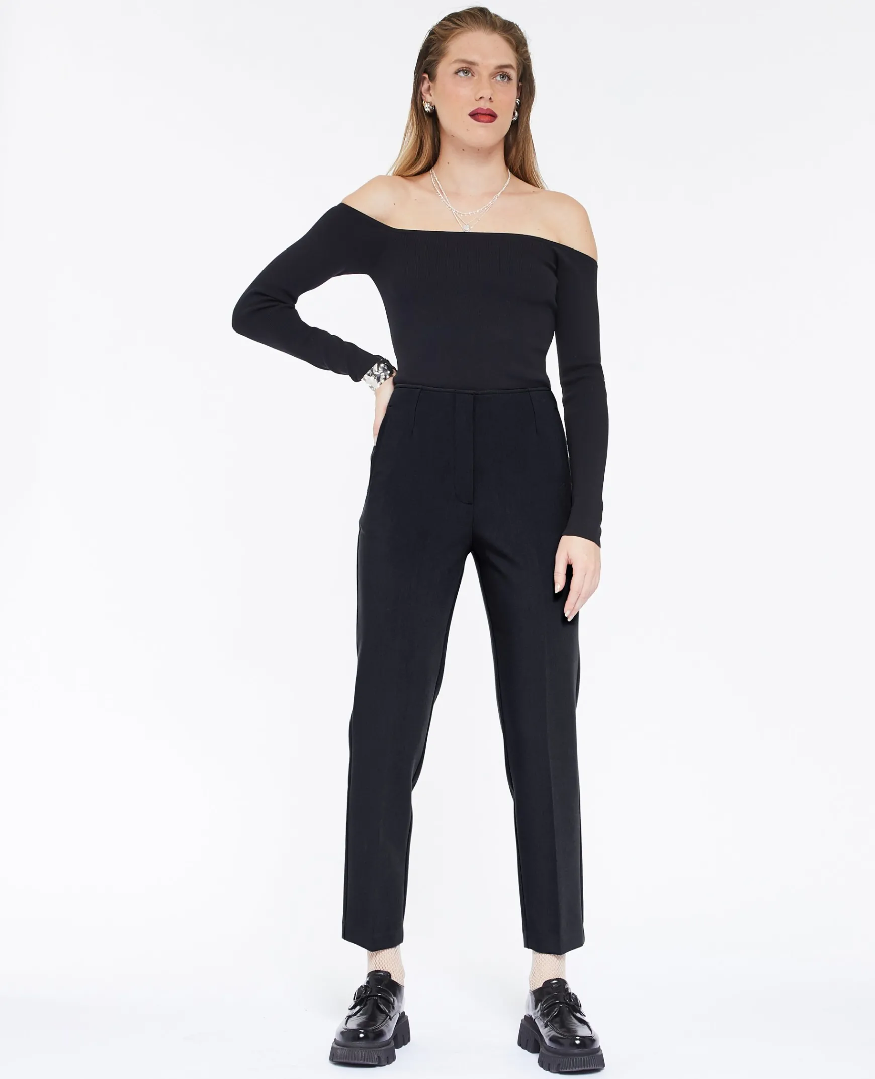 Pimkie Tailleur|Pantalon^Pantalon Cigarette Taille Haute -