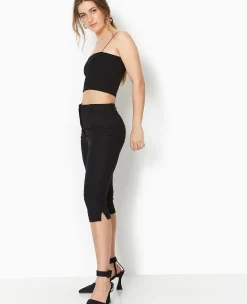 Pimkie Pantalon^Pantalon Corsaire En Tissu Stretch -