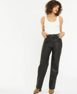 Pimkie Pantalon^Pantalon Droit En Simili -