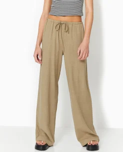 Pimkie Pantalon^Pantalon Droit Et Large Avec Taille élastiquée -