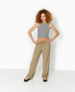Pimkie Pantalon^Pantalon Droit Et Large Avec Taille élastiquée -