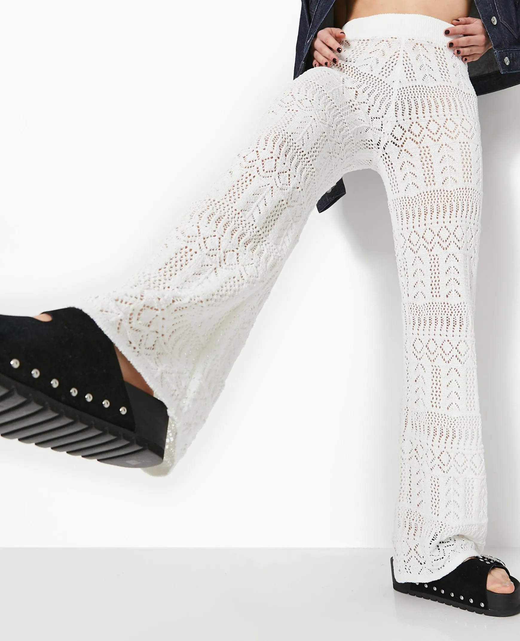 Pimkie Ensembles|Pantalon^Pantalon En Maille Fantaisie Ajourée -