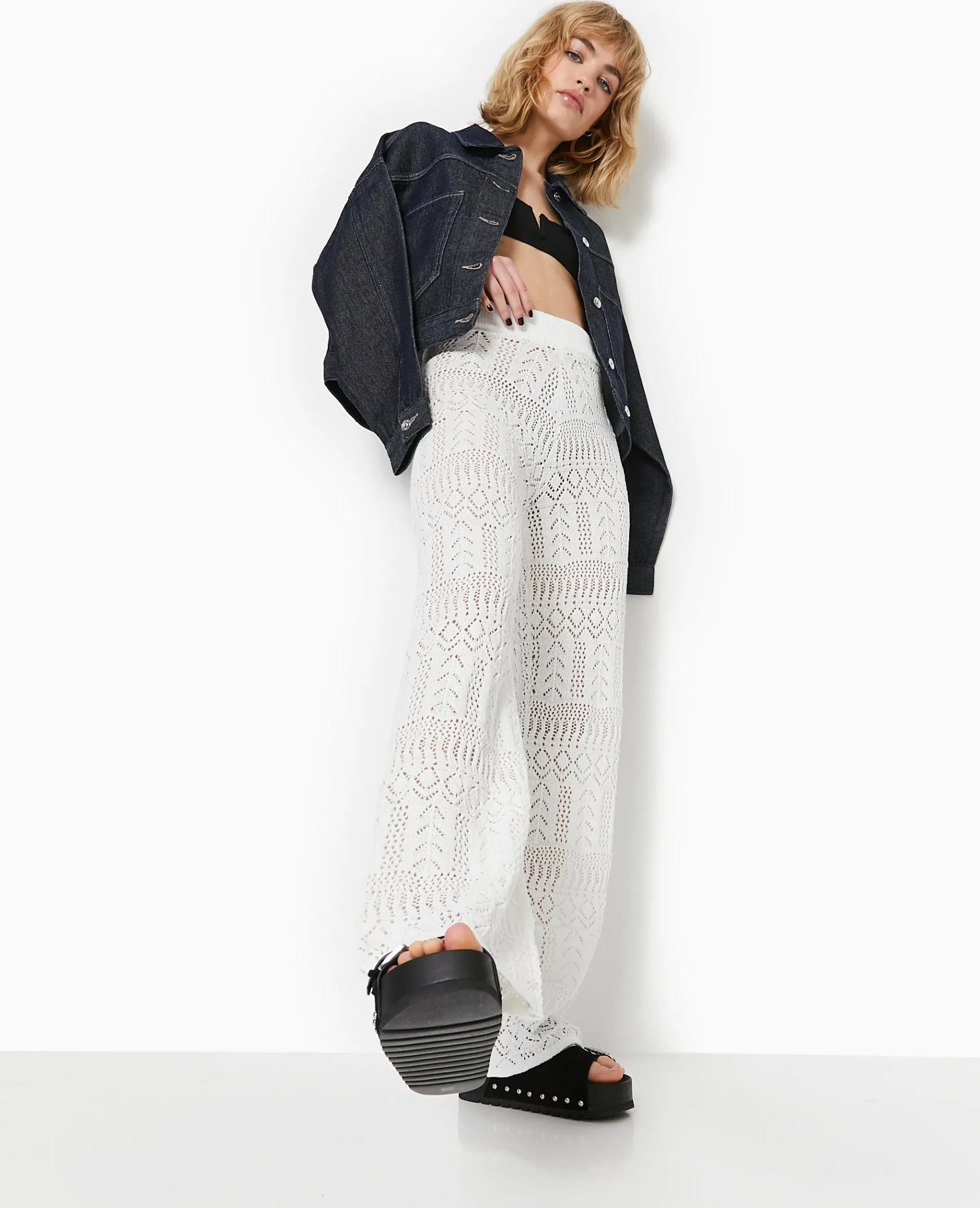Pimkie Ensembles|Pantalon^Pantalon En Maille Fantaisie Ajourée -