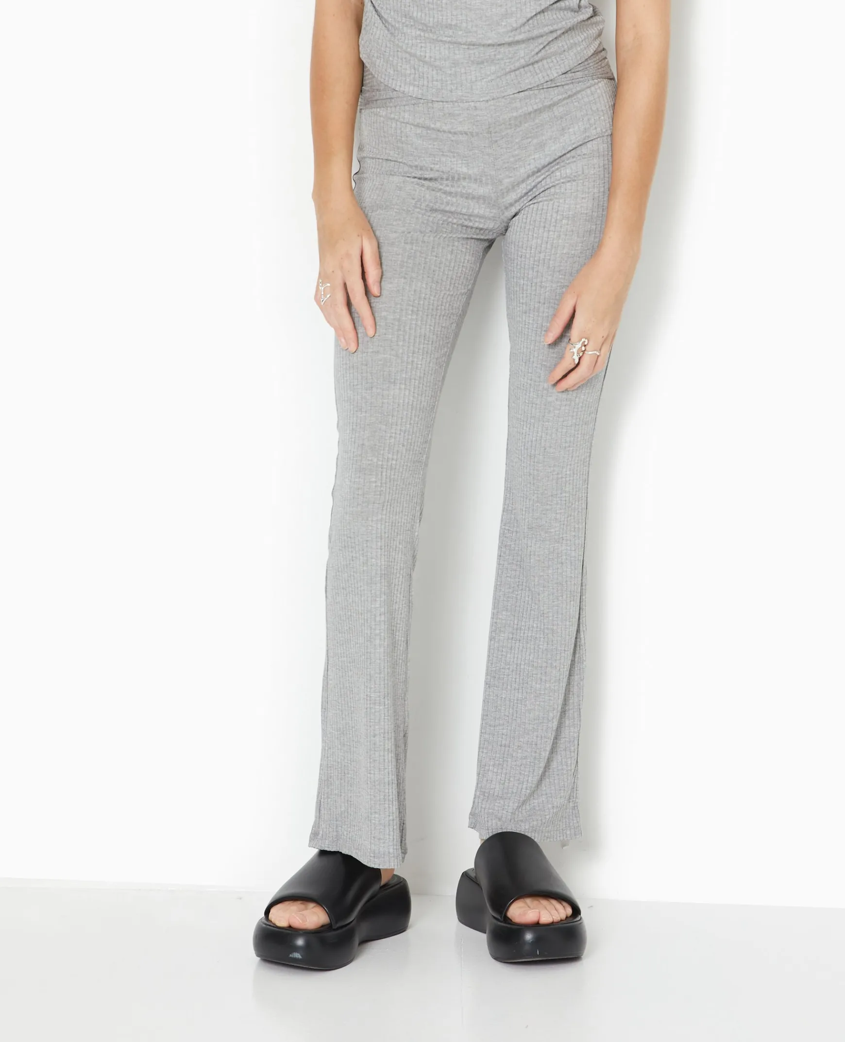 Pimkie Toute La Collection|Pantalon^Pantalon Flare En Maille Côtelée -