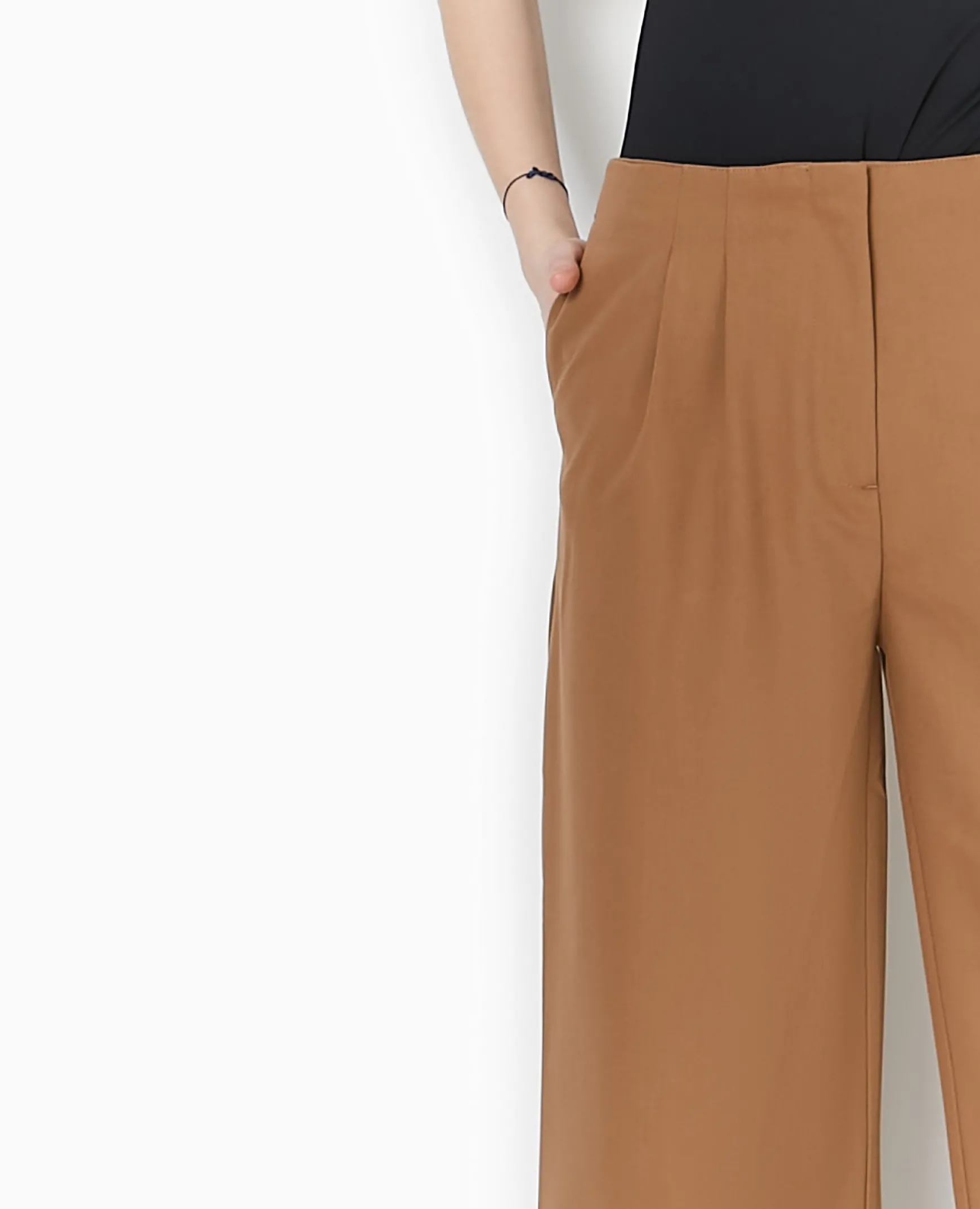 Pimkie Ensembles|Pantalon^Pantalon Large Avec Pinces - Marron