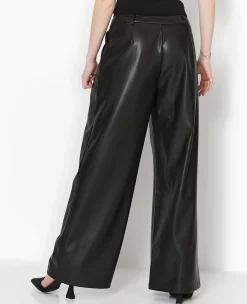 Pimkie Pantalon^Pantalon Large Avec Pinces En Simili -