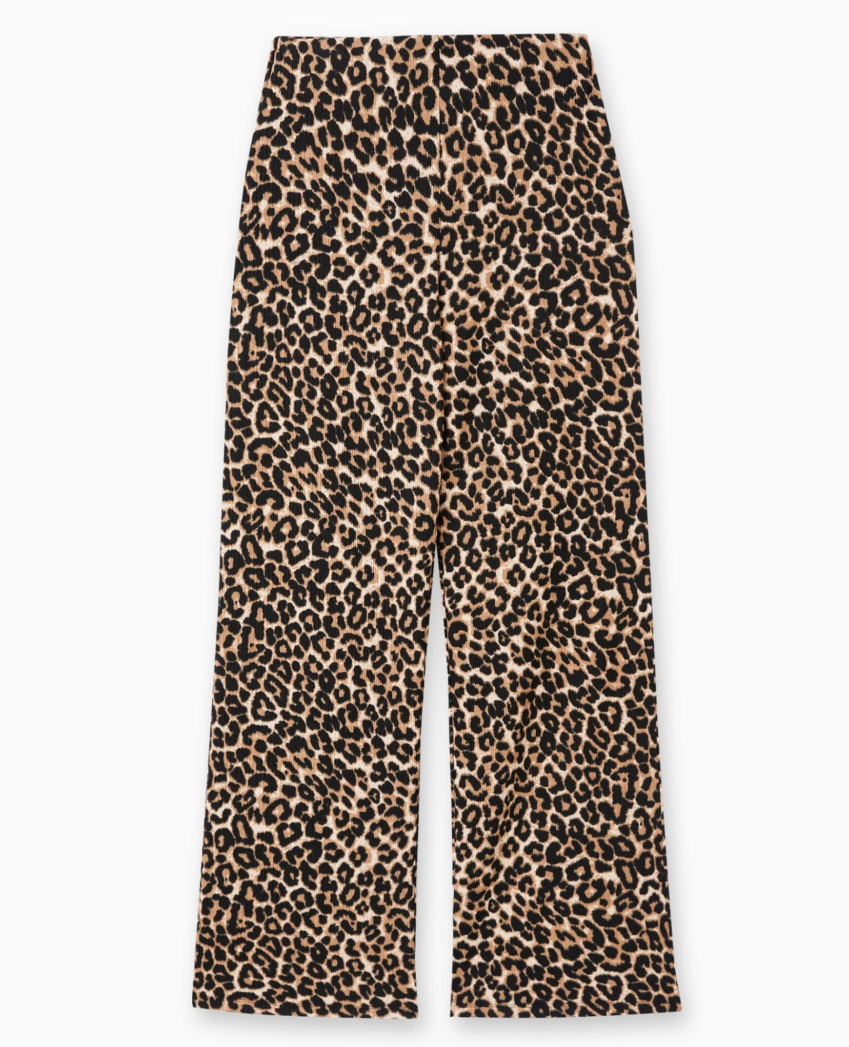 Pimkie Pantalon^Pantalon Large En Maille Reliéfée Motif Léopard -