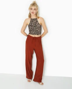 Pimkie Toute La Collection|Pantalon^Pantalon Large Et Droit Avec Taille élastiquée -