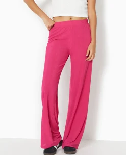 Pimkie Pantalon^Pantalon Palazzo En Maille Texturée Affet Rayé -