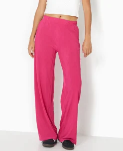 Pimkie Pantalon^Pantalon Palazzo En Maille Texturée Affet Rayé -