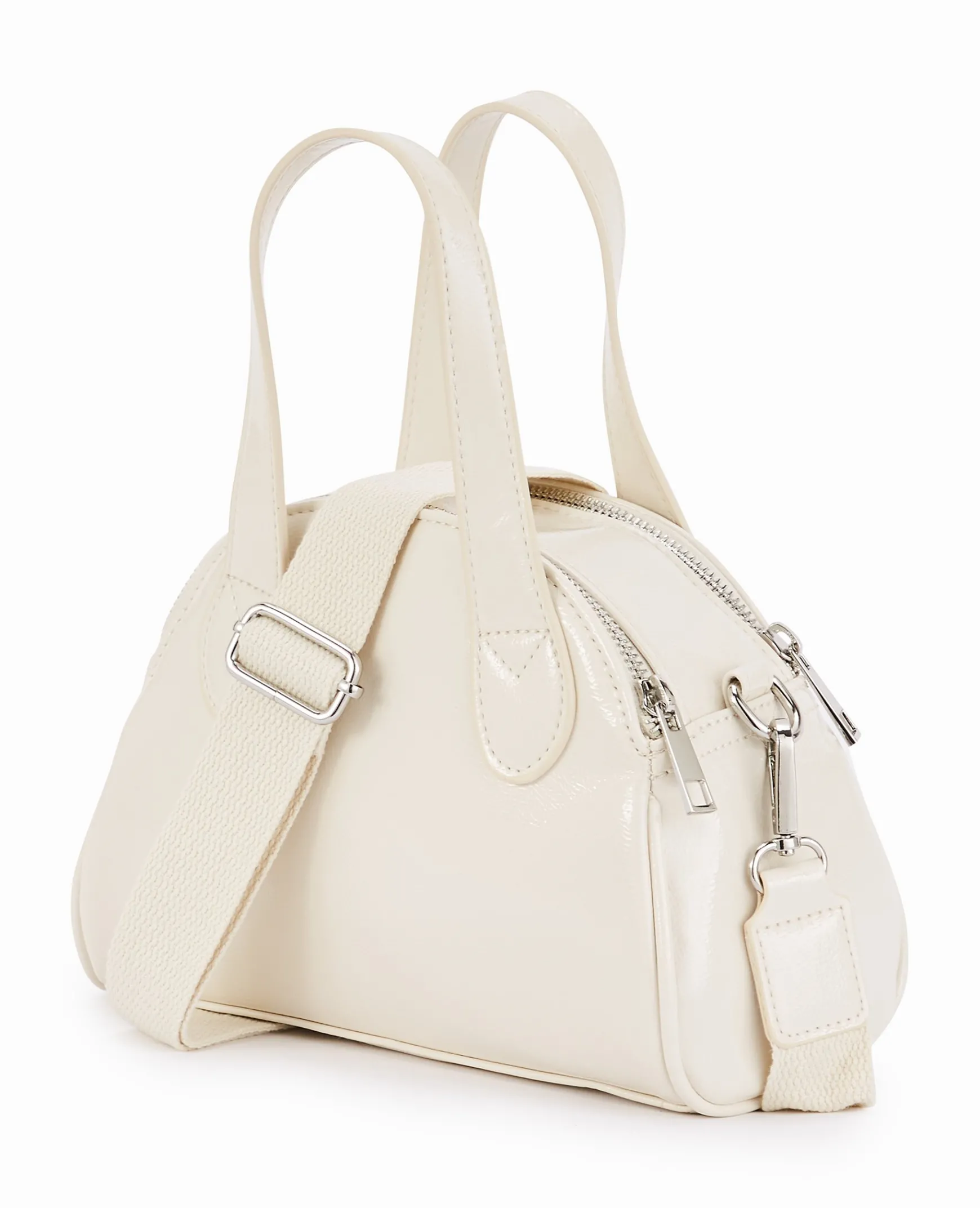 Pimkie Sac^Petit Sac Bowling Boxy En Vinyle -