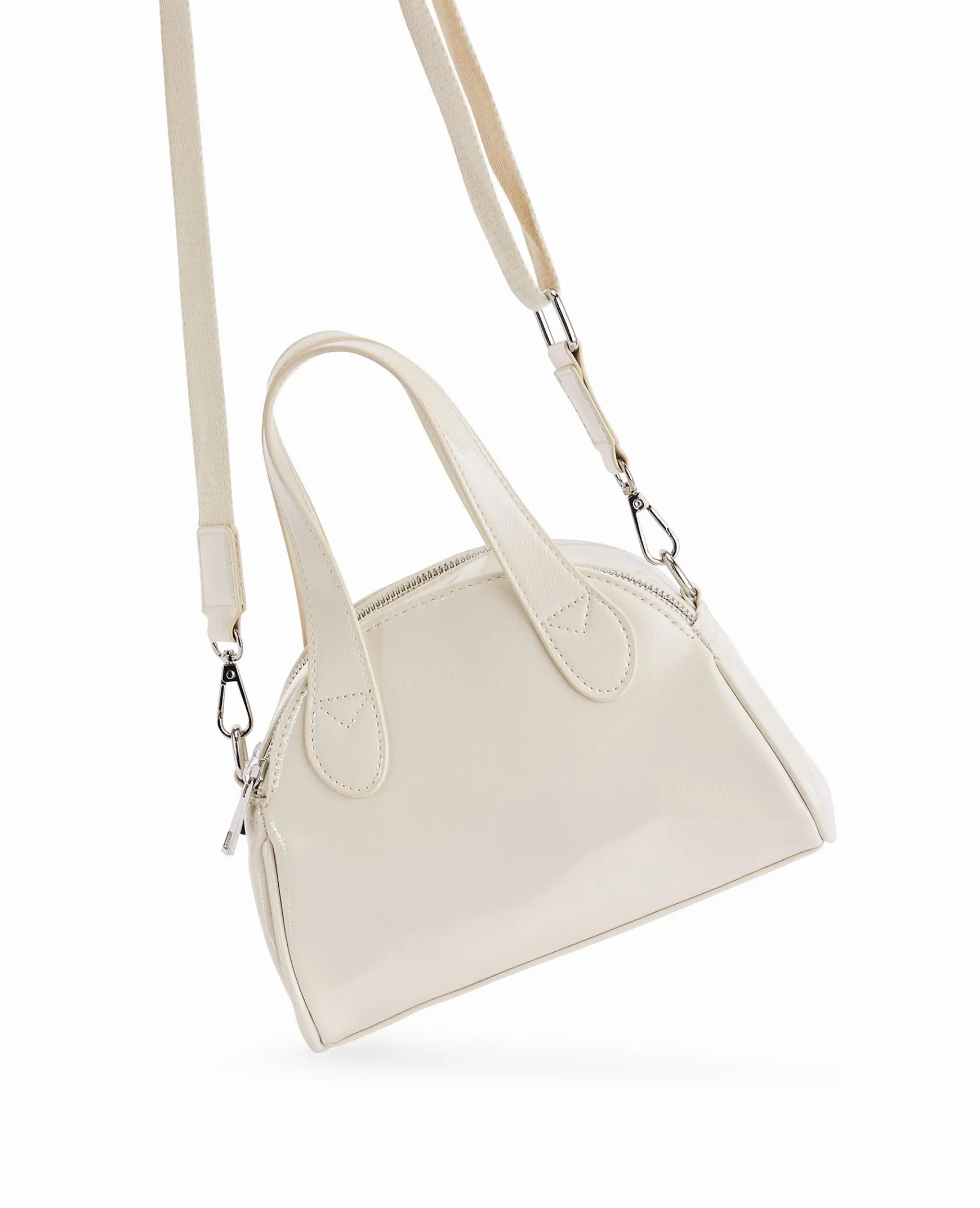 Pimkie Sac^Petit Sac Bowling Boxy En Vinyle -