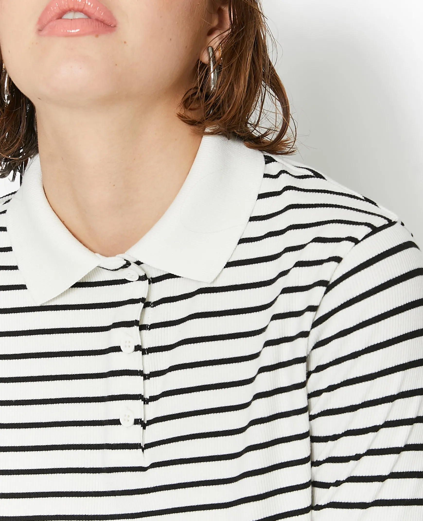 Pimkie T-Shirt Et Top^Polo Court Rayé -