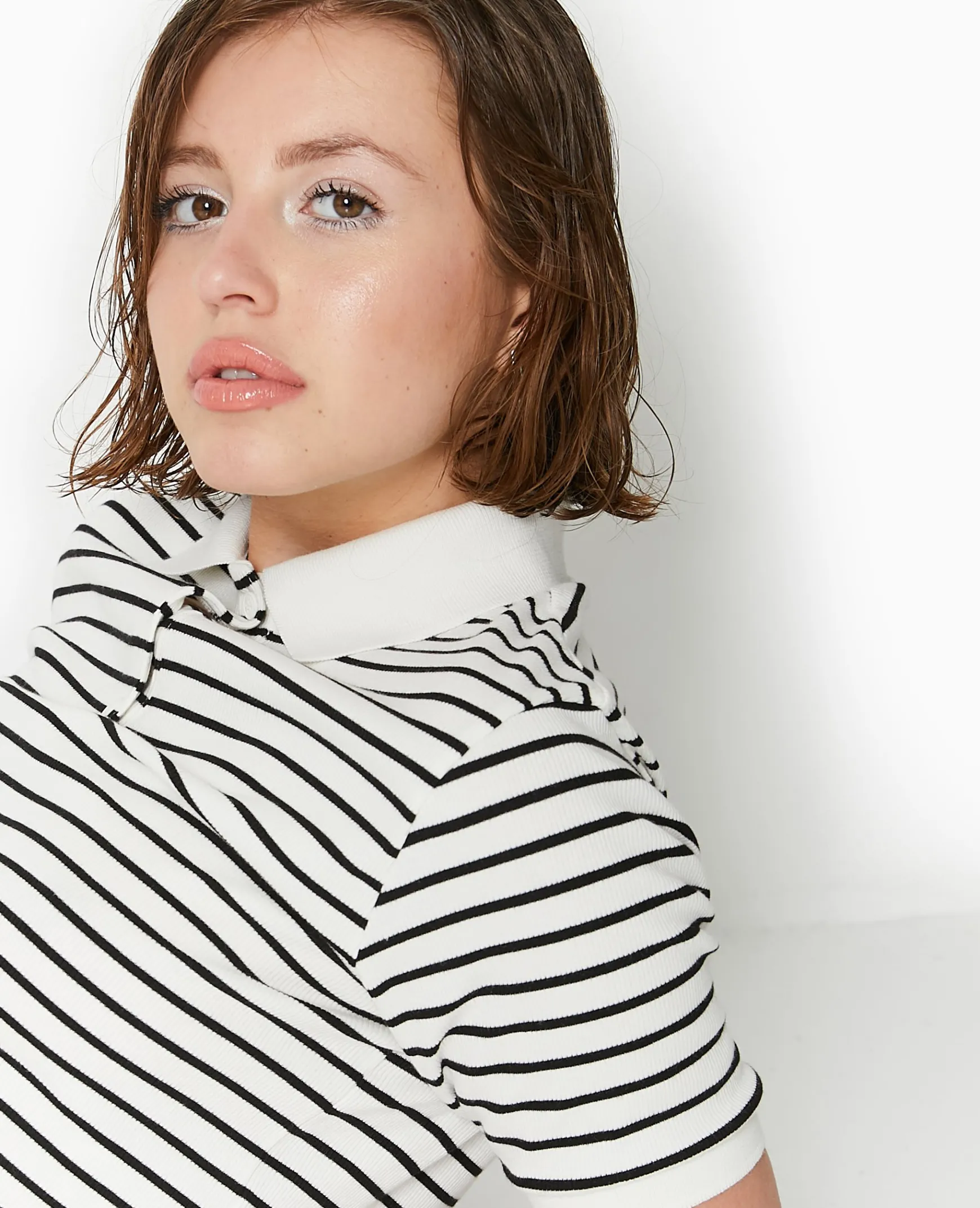 Pimkie T-Shirt Et Top^Polo Court Rayé -