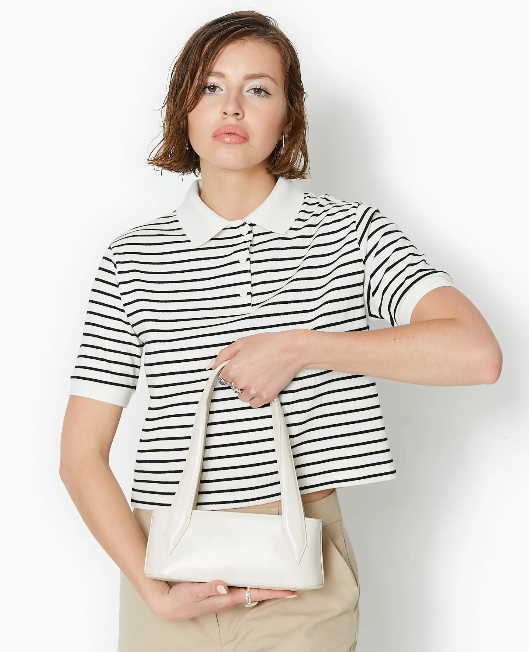 Pimkie T-Shirt Et Top^Polo Court Rayé -