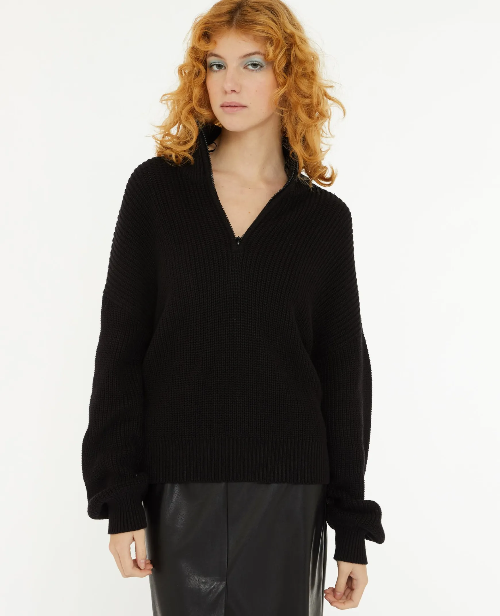 Pimkie Pull Et Gilet^Pull Col Camionneur -