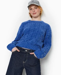 Pimkie Pull Et Gilet^Pull Col Rond En Maille Chenille Torsadée -