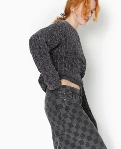 Pimkie Pull Et Gilet^Pull Col Rond En Maille Chenille Torsadée -