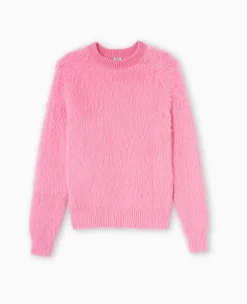 Pimkie Pull Et Gilet^Pull Col Rond En Maille Fluffy Et Poilue -