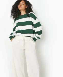 Pimkie Pull Et Gilet^Pull Col Rond En Maille Rayée -