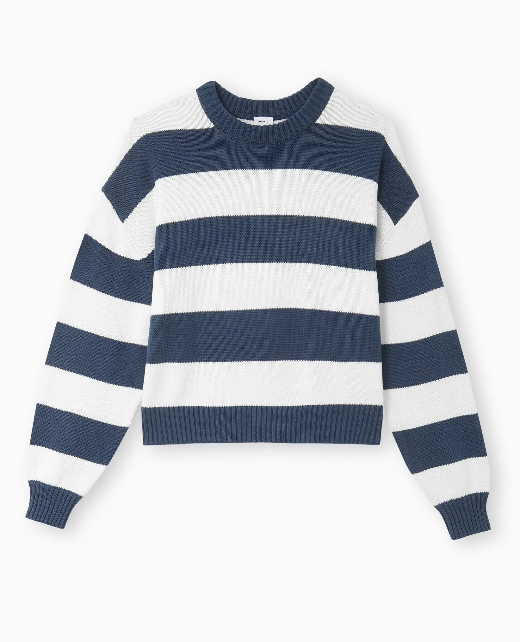 Pimkie Toute La Collection|Pull Et Gilet^Pull Col Rond En Maille Rayée -
