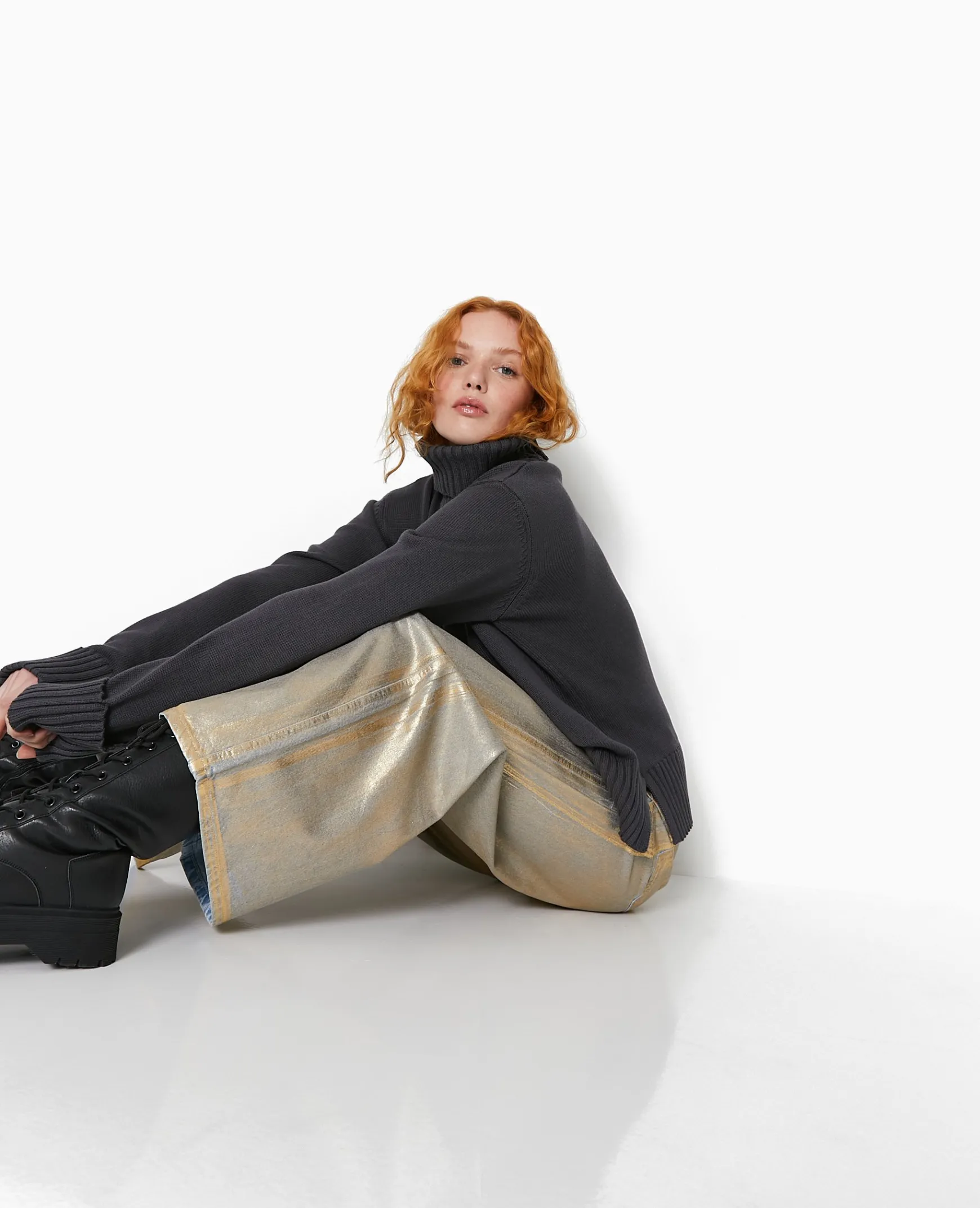 Pimkie Pull Et Gilet^Pull Col Roulé -