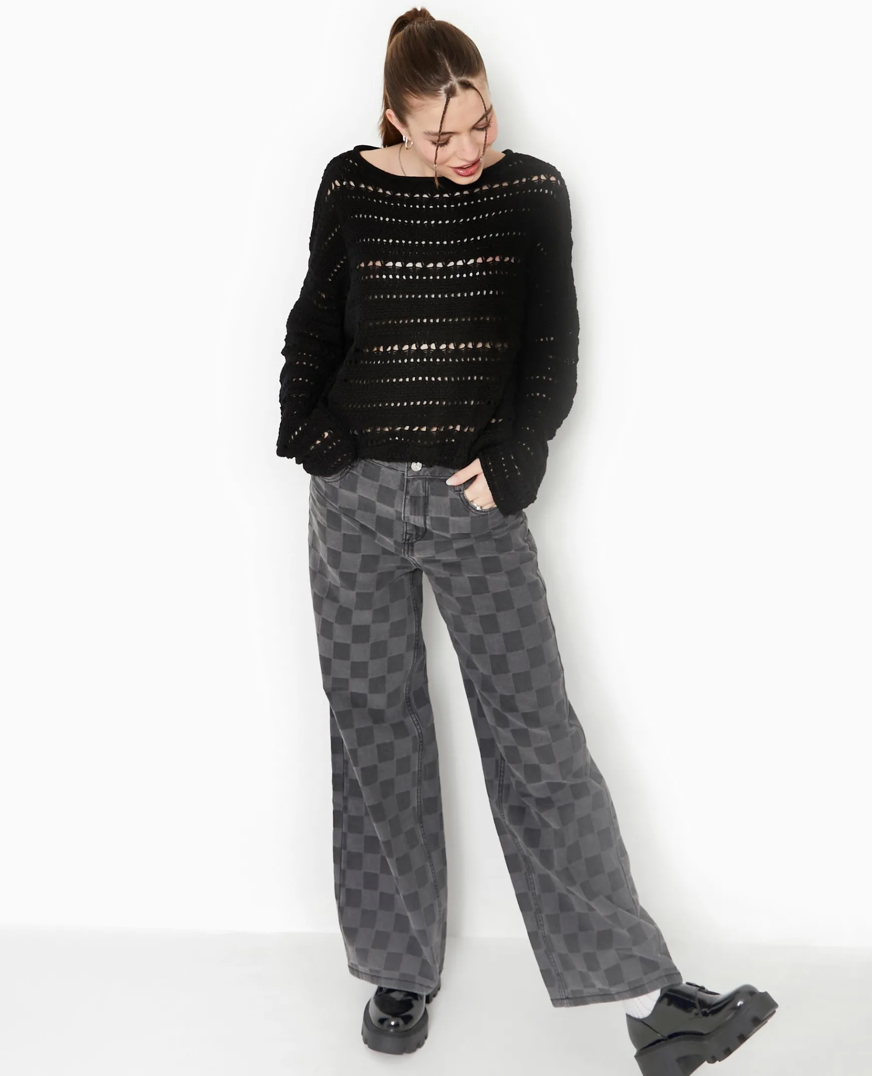 Pimkie Pull Et Gilet^Pull En Maille Ajourée Façon Crochet -