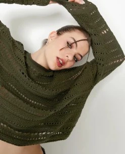 Pimkie Pull Et Gilet^Pull En Maille Ajourée Façon Crochet -
