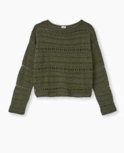Pimkie Pull Et Gilet^Pull En Maille Ajourée Façon Crochet -
