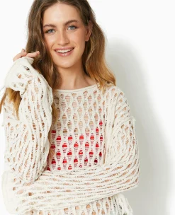 Pimkie Pimkie Positive|Pull Et Gilet^Pull En Maille Ajourée Manches Flare -