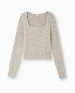 Pimkie Pimkie Positive|Pull Et Gilet^Pull En Maille Encolure Carrée -