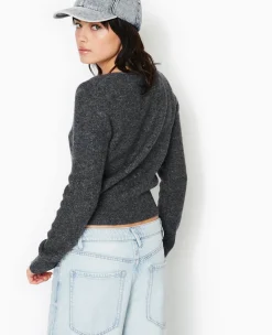 Pimkie Pimkie Positive|Pull Et Gilet^Pull En Maille Encolure Carrée -