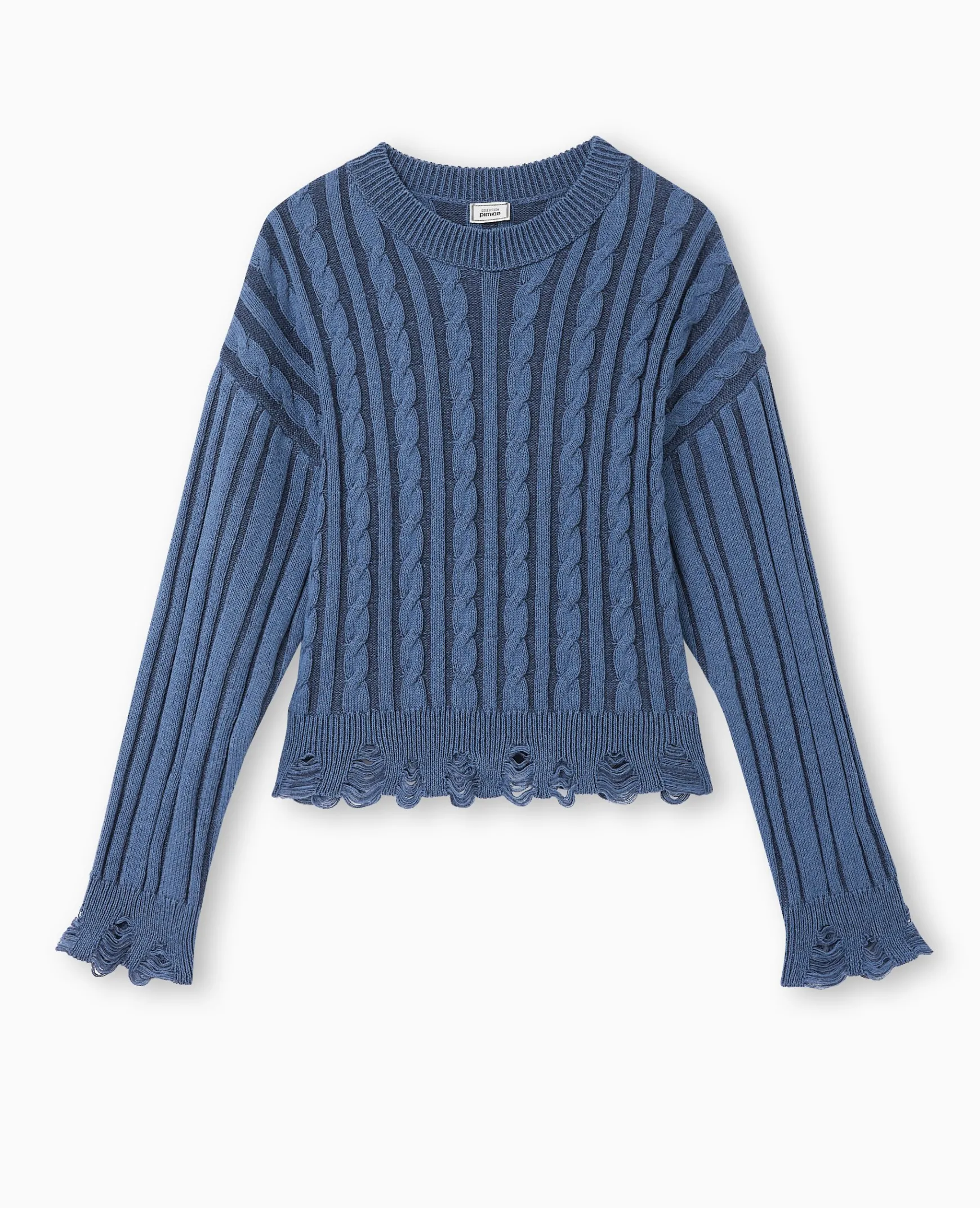 Pimkie Pimkie Positive|Pull Et Gilet^Pull En Maille Fantaisie Avec Effet Destroy -