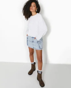 Pimkie Pimkie Positive|Pull Et Gilet^Pull En Maille Torsadée Et Déjaugée -