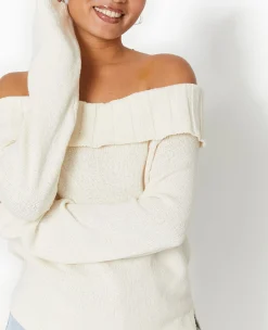 Pimkie Pimkie Positive|Pull Et Gilet^Pull Encolure Bardot -