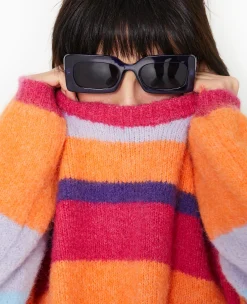 Pimkie Pimkie Positive|Pull Et Gilet^Pull Rayé En Maille Mousseuse -