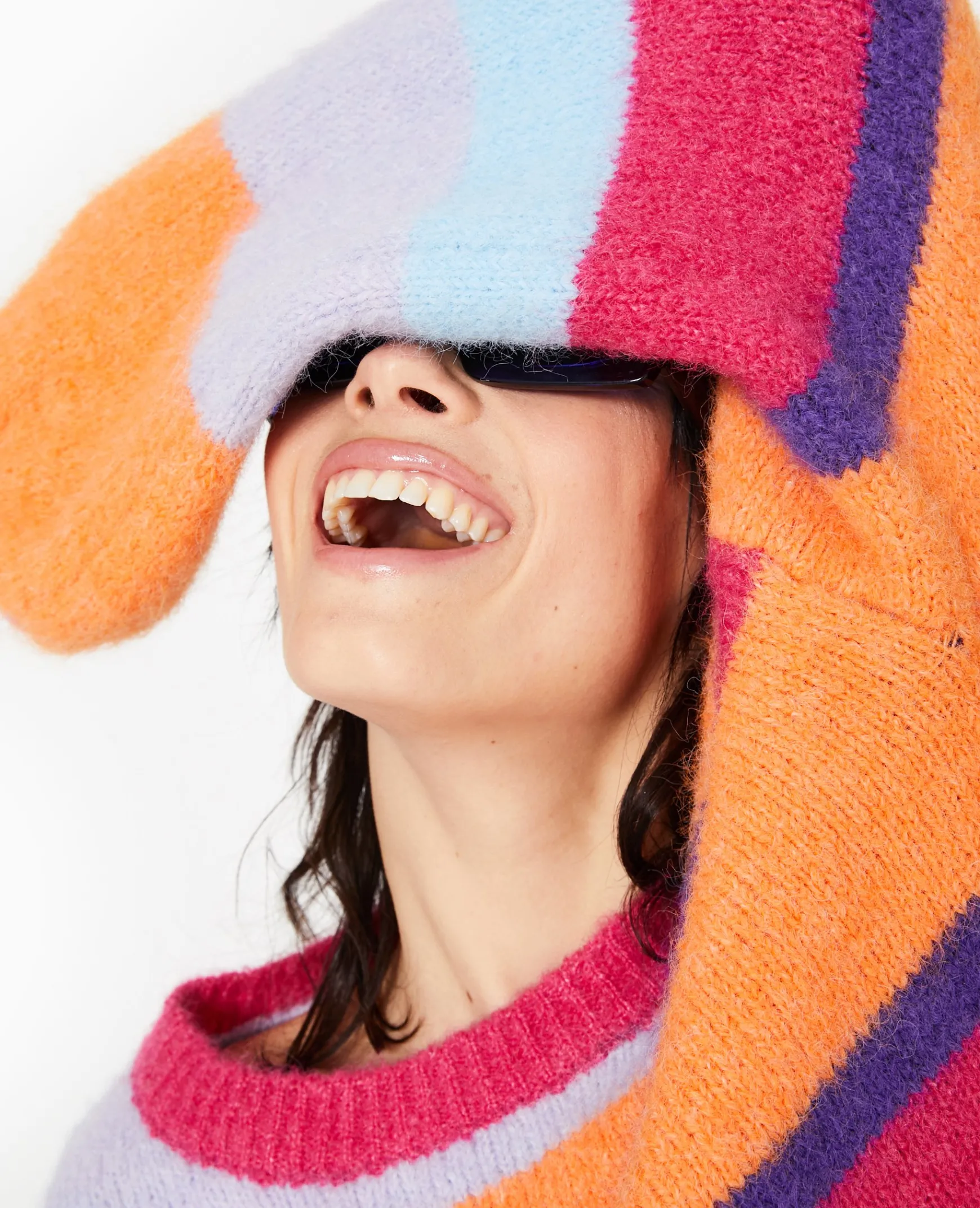 Pimkie Pimkie Positive|Pull Et Gilet^Pull Rayé En Maille Mousseuse -