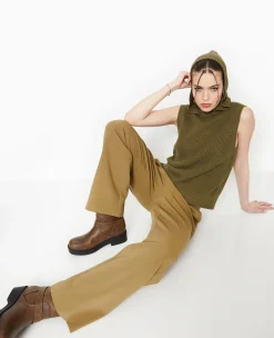Pimkie Pull Et Gilet^Pull Sans Manches Avec Capuche -