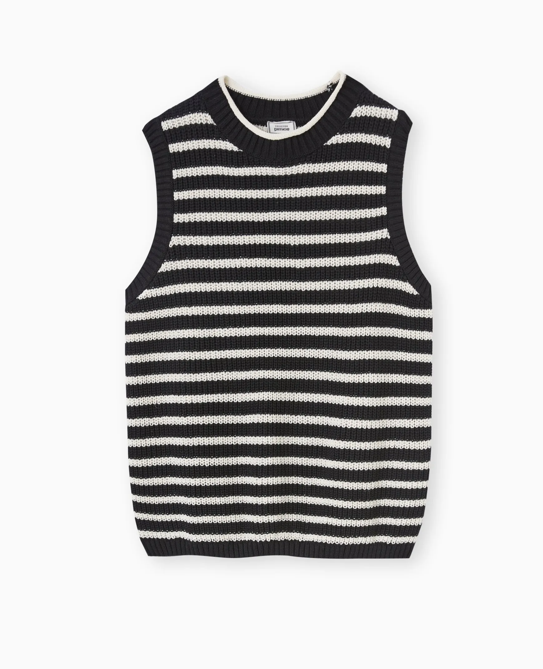 Pimkie Pimkie Positive|Pull Et Gilet^Pull Sans Manches Rayé -