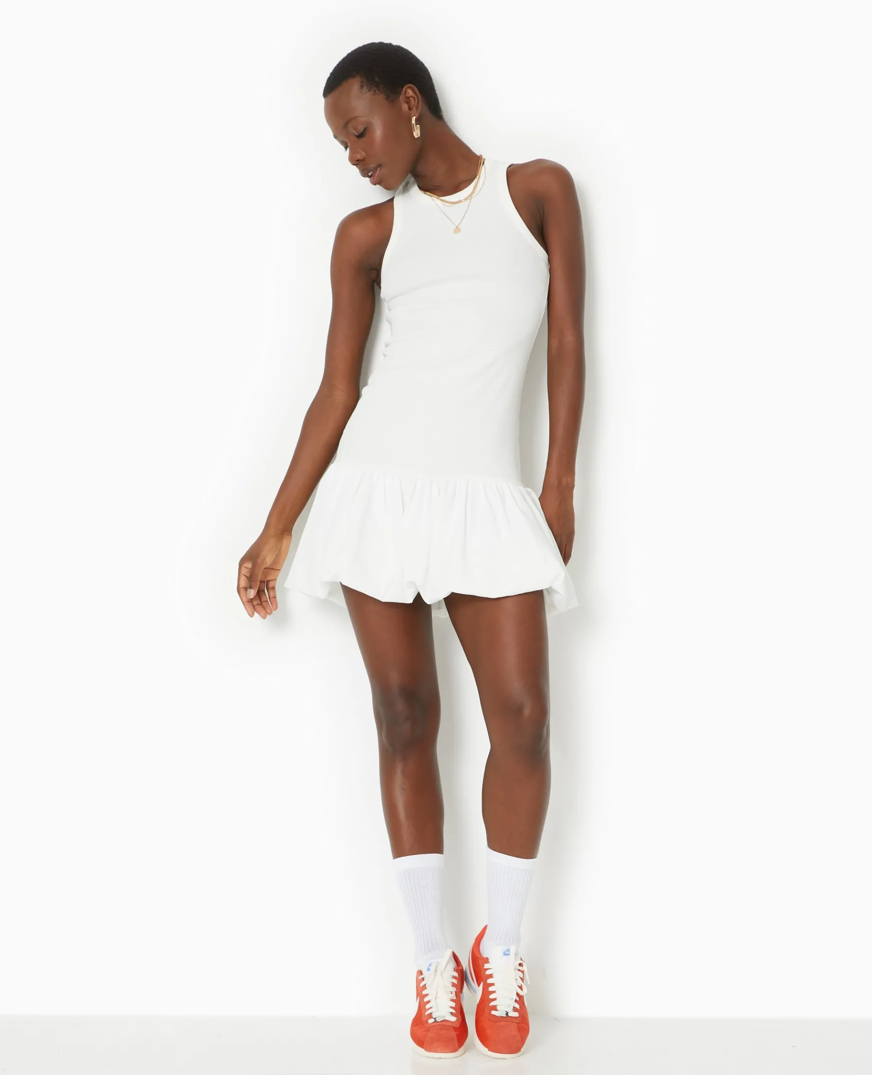 Pimkie Toute La Collection|Robe^Robe Bi-matiè;re Avec Jupon Bouffant -