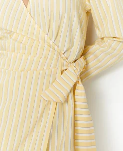 Pimkie Robe^Robe Cache-cœur Courte Rayée -