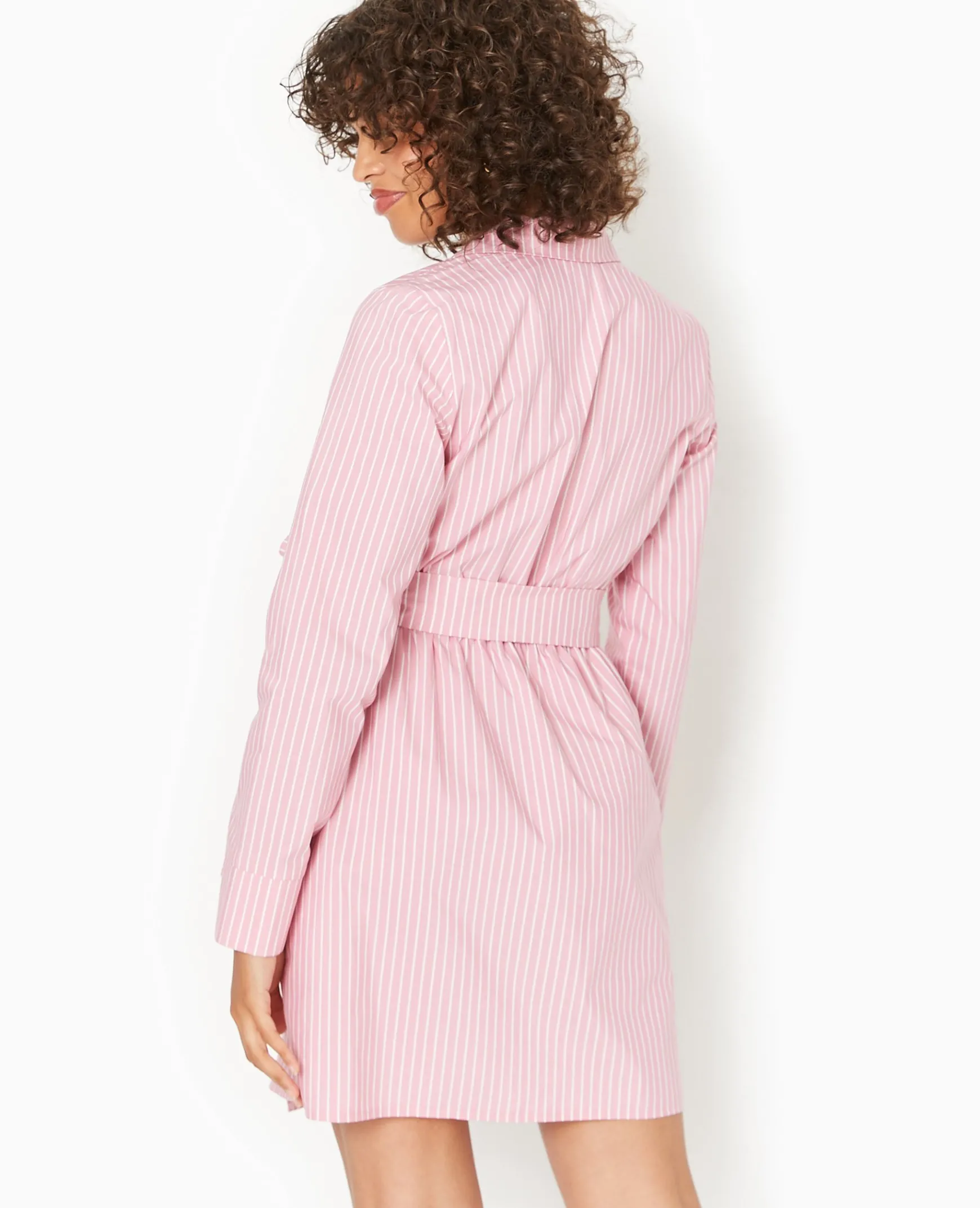 Pimkie Toute La Collection|Robe^Robe Cache-cœur Courte Rayée -