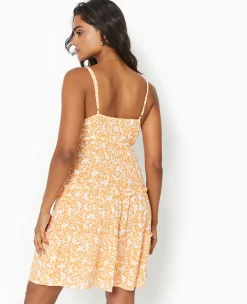 Pimkie Toute La Collection|Robe^Robe Courte à Bretelles Avec Petits Volants -