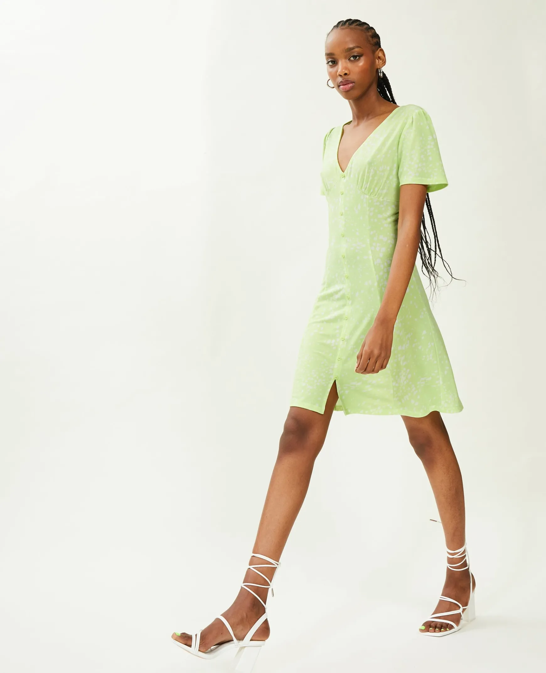 Pimkie Pimkie Positive|Robe^Robe Courte Avec Boutons -