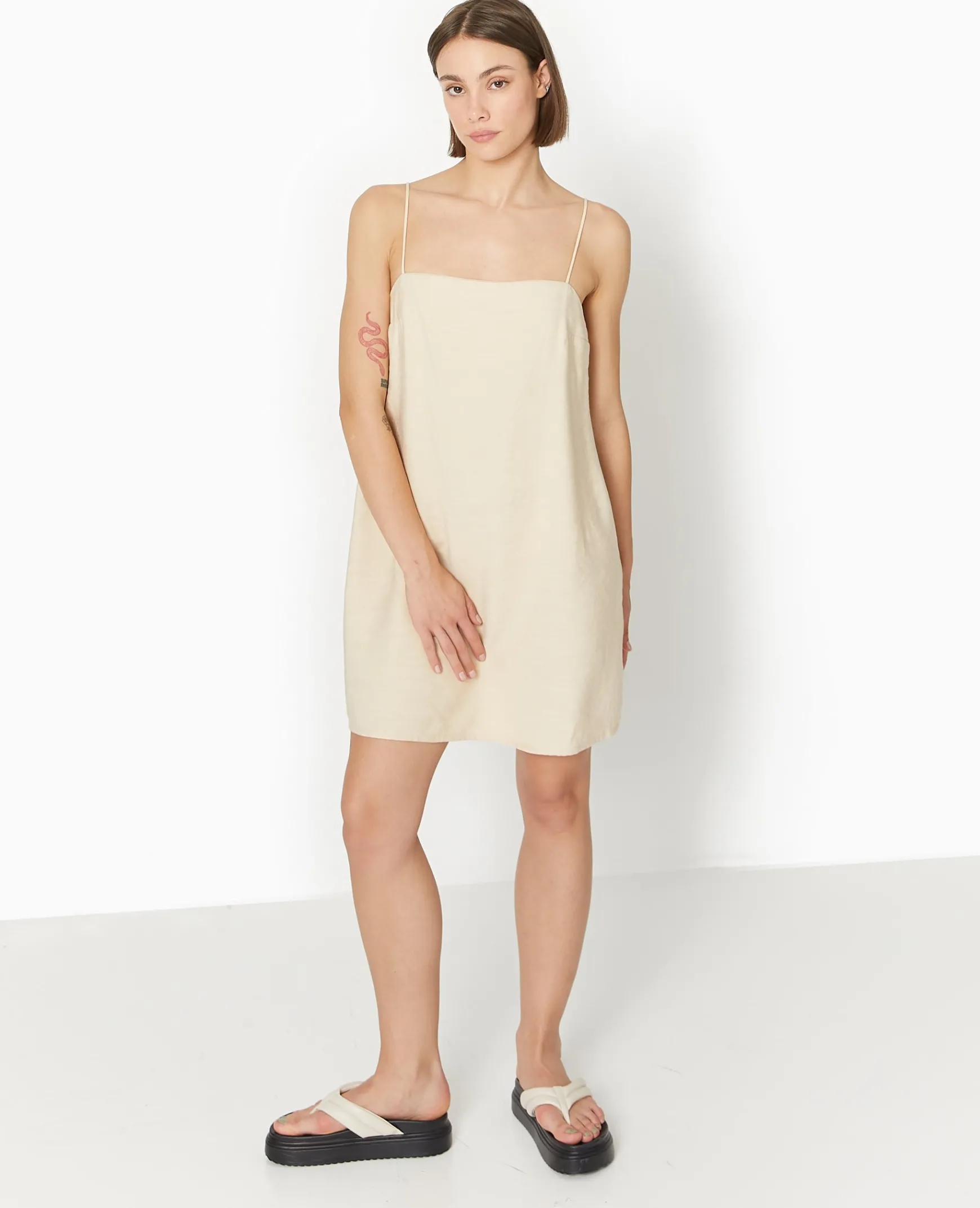 Pimkie Robe^Robe Courte Avec Bretelles à Nouer -