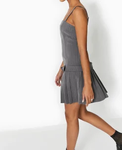 Pimkie Robe^Robe Courte Avec Ceinture Et Bas Plissé -