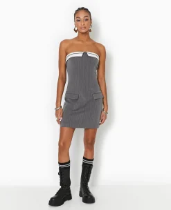 Pimkie Robe^Robe Courte Bustier Avec Détail Tailoring -