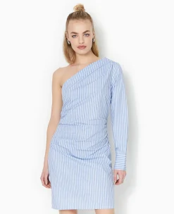 Pimkie Robe^Robe Courte One Shoulder Rayée -