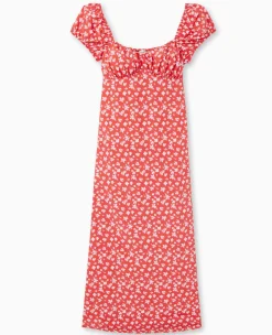 Pimkie Robe^Robe Longue Forme Empire Motif Fleurs -