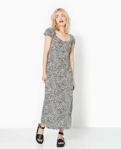 Pimkie Toute La Collection|Robe^Robe Longue Forme Empire Motif Tacheté -